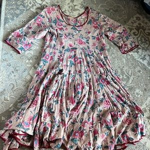 Santa Fe broomstick dress